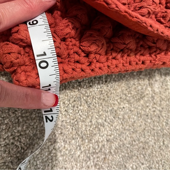 No boundaries HandMade Crochet Purse 100% Recycled Polyester Floral Boho NWOT - Picture 8 of 16